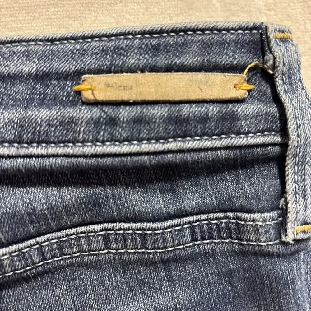 Pilcro and the Letterpress Stet Jeans Women's 30 Slim Leg Ankle Medium Wash Blue